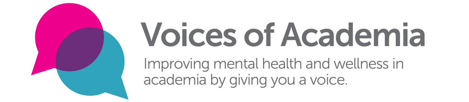 The Voices of Academia logo.